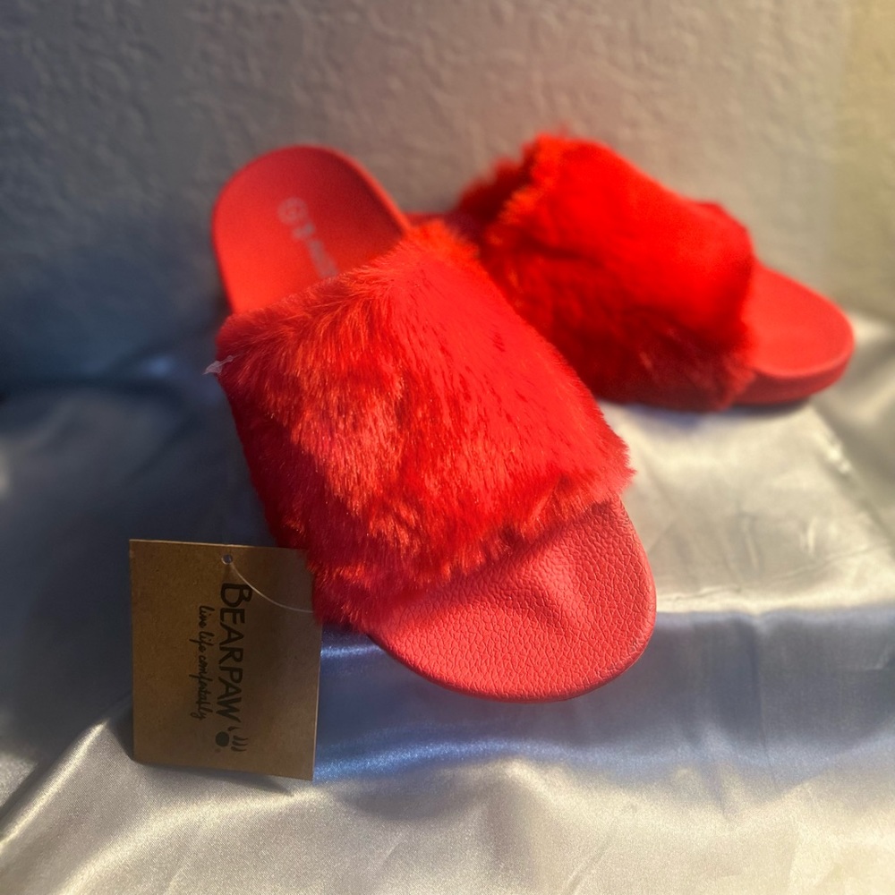 BearPaw Lucinda Faux Fur Slippers 781-259